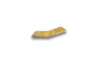 Solid Uniclic Natural Strand Woven Bamboo flooring cross section