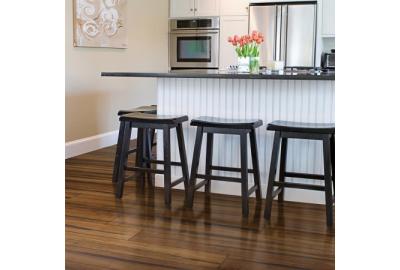 Can I fit Bamboo Flooring underneath my kitchen?