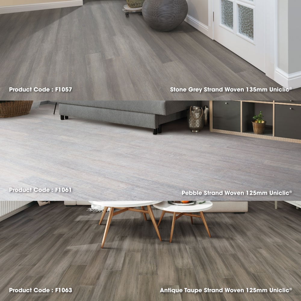 Options for grey bamboo flooring