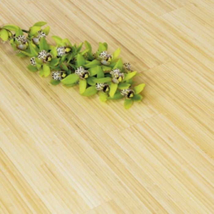 Solid Natural Vertical 96mm Bamboo Flooring 2.21m²