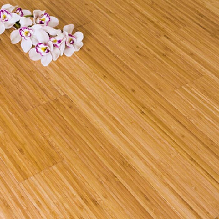 Solid Carbonised Vertical 96mm Bamboo Flooring 2.21m