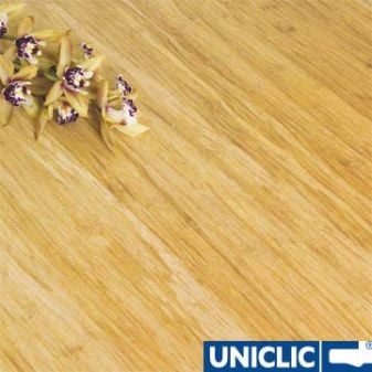 F1023 Engineered Natural Strand Woven 190mm Uniclic BONA Coated Bamboo Flooring SAMPLE - First 6 samples are free.