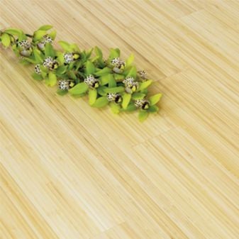 F1006 Solid Natural Vertical Bamboo Flooring SAMPLE - First 6 samples are free.
