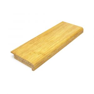 Natural Strand Woven Bamboo Lip Over 14mm Stair Nosing