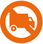 Restrictions on UK deliveries icon