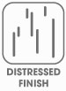 distressed finish symbol
